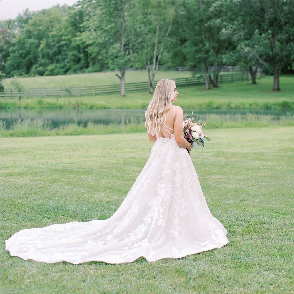 Wedding dress by Martina Liana